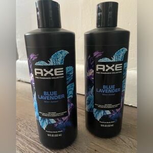 Axe Fine Fragrance Collection Men's Body Wash Blue Lavender, 18 oz-2 Pack